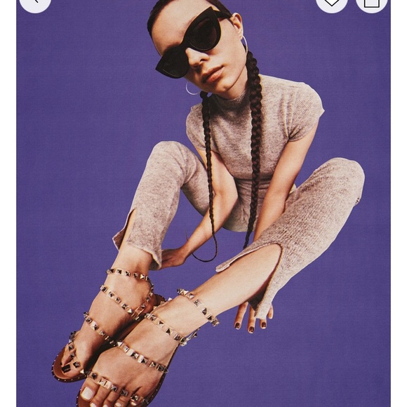 NEW Steve Madden Clear Lucite Gladiator Sandals - Picture 7 of 13